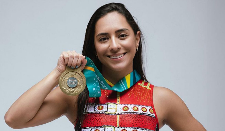 Selección de natación artística viajará a Paris para el mundial foto: @jessicasobrino
