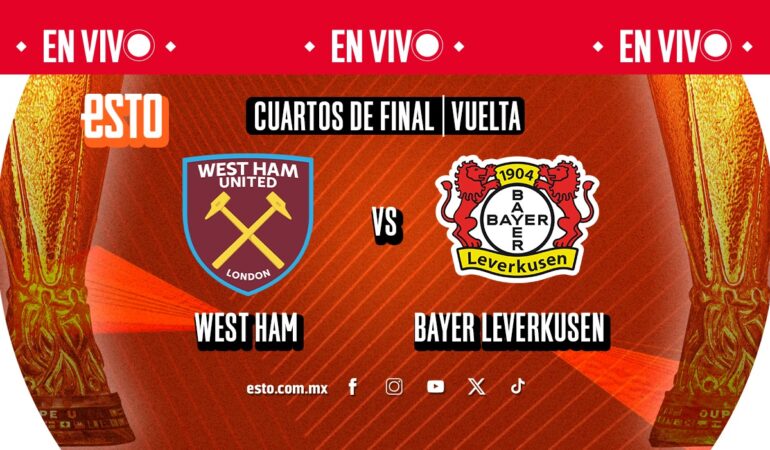 West Ham y Bayer Leverkusen se juegan el pase a semifinales. FOTO: Especial