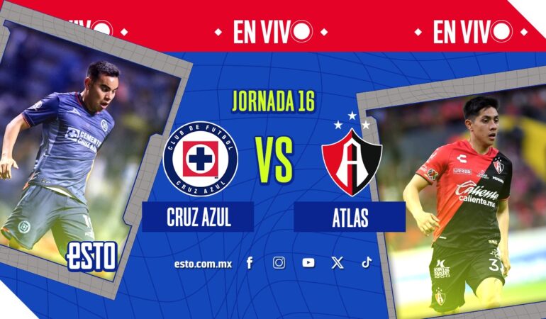 Cruz Azul y Atlas chocan en el Estadio Ciudad de los Deportes / Arte: Abril Hernández