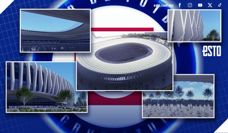 El nuevo estadio del Cruz Azul estará en Tlalnepantla / Arte: Abril Hernández