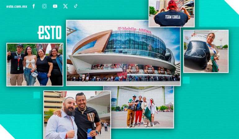 Los aficionados en Las Vegas hicieron su fiesta / Arte: Noé López