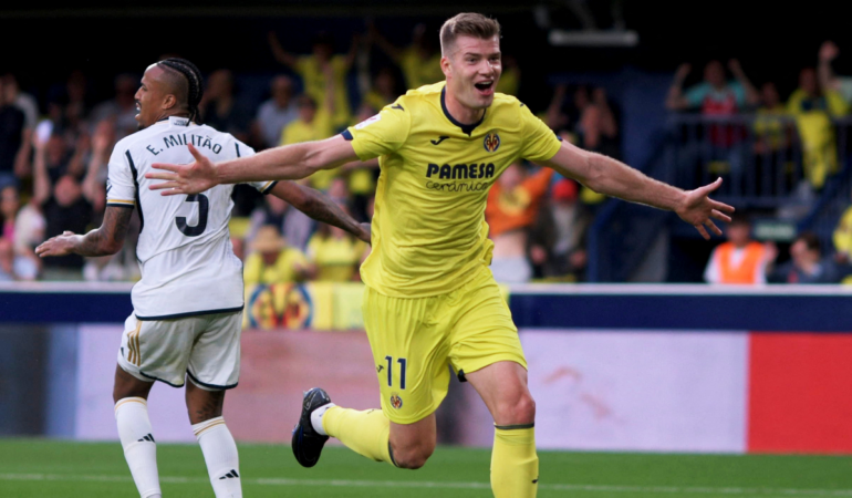 Alexander Sorloth le metió cuatro goles al Real Madrid foto_ Reuters