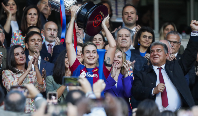 Alexia Putellas seguirá en el Barcelona Femenil / Foto: EFE