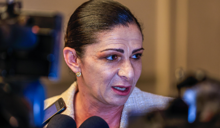 Ana Gabriela Guevara habló sobre los atletas que irán a juegos olímpicos foto_ Luis Garduño