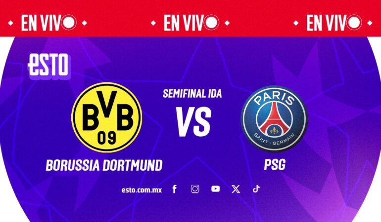 Borussia Dortmund vs PSG: Sigue todas las acciones de la semifinal de ida en vivo