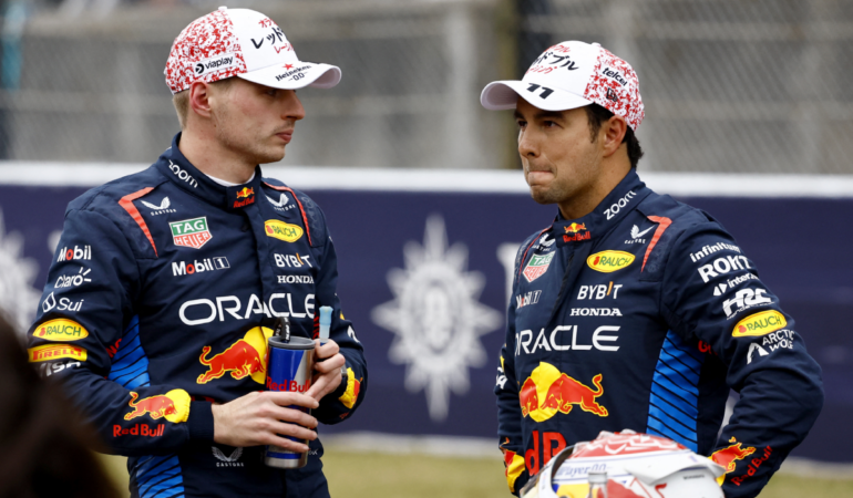 Checo Pérez sigue segundo en el campeonato de pilotos / Foto: Reuters