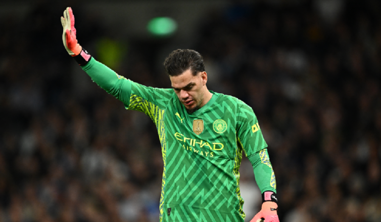 Ederson no podrá estar ante West Ham ni en la final de la FA Cup / Foto: Reuters