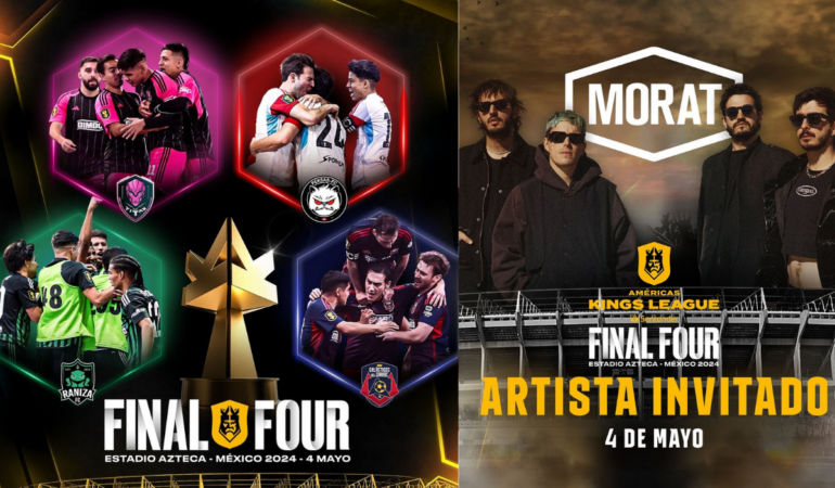 El Final Four de la Kings League se disputará el 4 de mayo / Foto: @kingsleagueamericas