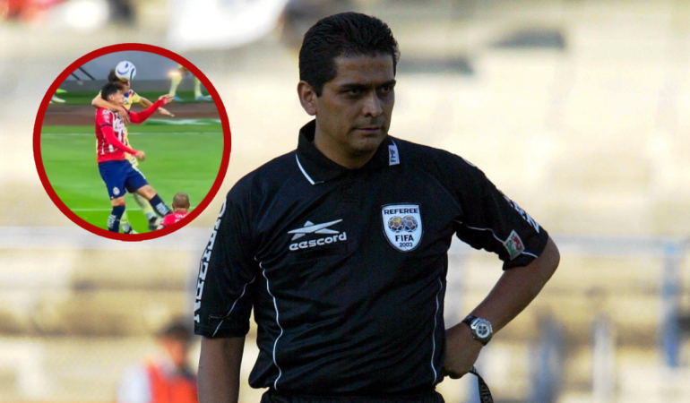 Felipe Ramos Rizo señaló falta en el gol de América ante Chivas / Foto: Mexsport