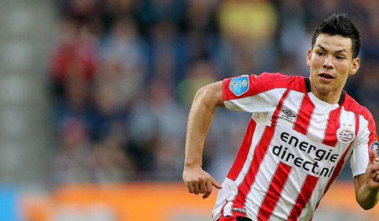 Hirving Lozano y el PSV cerraron con victoria. Foto: cortesía