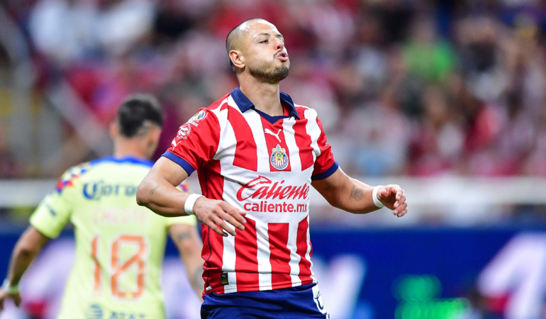 Javier Hernández fue criticado por David Faitelson / Foto: Mexsport