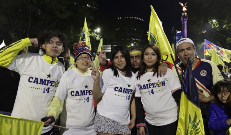 La razón por la que los equipos capitalinos celebran en el angel de la independencia foto_ Ramon Romero