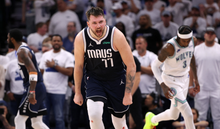 Los Timberwolves no han podido parar a Luka Doncic / Foto: Reuters