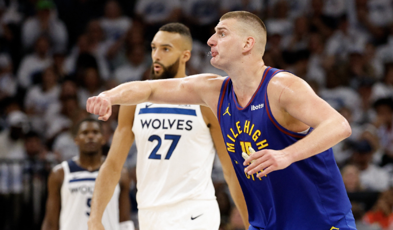 Nikola Jokic anotó 24 puntos / Foto: AFP