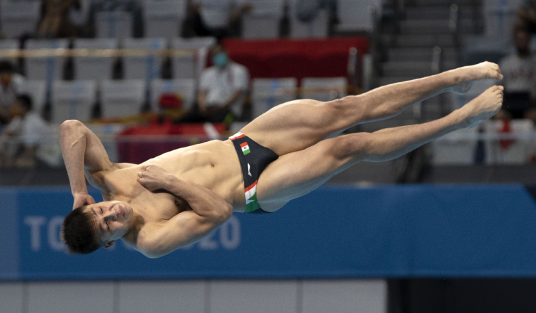 Osmar Olvera pelea por ser uno de los abanderados de México en París 2024 / Foto Mexsport