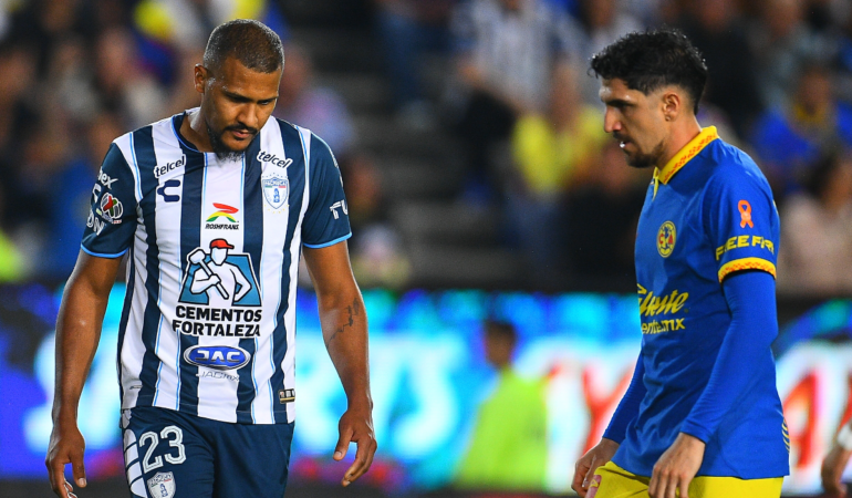 Pachuca y América empataron 1-1 en el Estadio Hidalgo / Foto: Mexsport