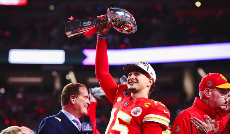 Patrick Mahomes buscará su cuarto Super Bowl / Foto: Cortesía Kansas City Chiefs