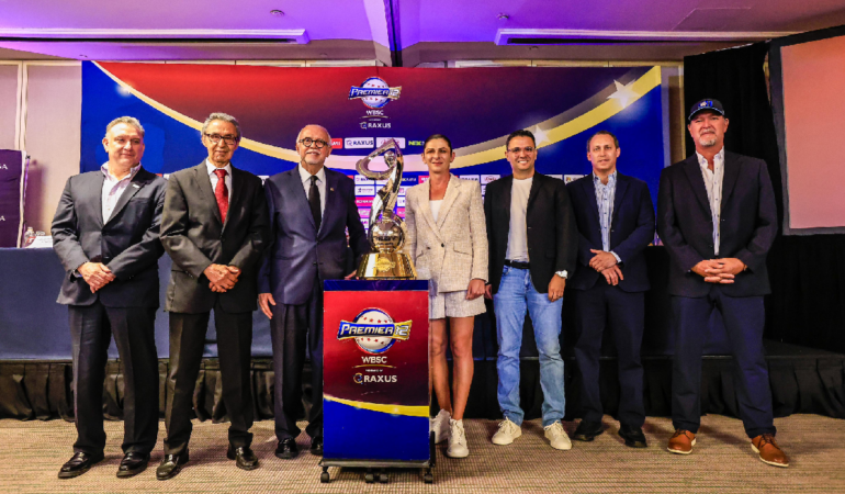 Presentaron torneo Premier 12. Foto: Luis Garduño