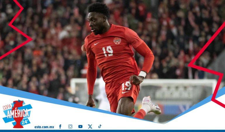 Alphonse Davies buscará levantar su primer título con Canadá / Foto: @alphonsodavies