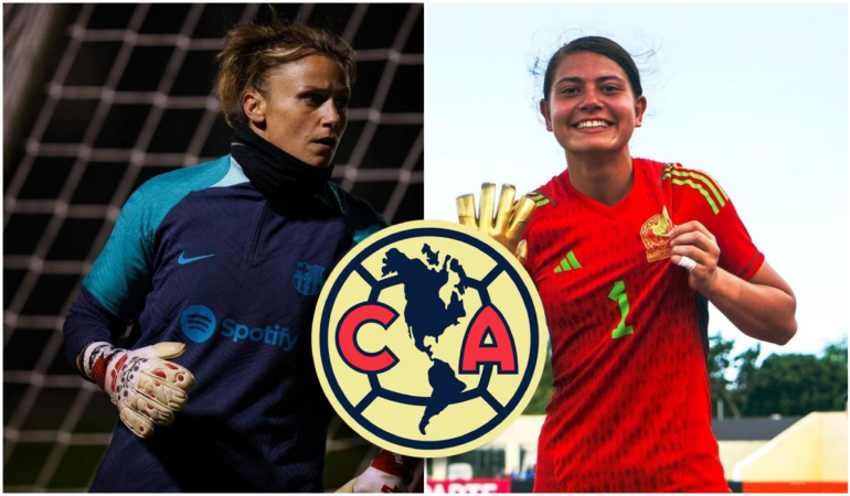 América Femenil tendrá varias porteras para el Apertura 2024 / Foto: IG Sandra Paños