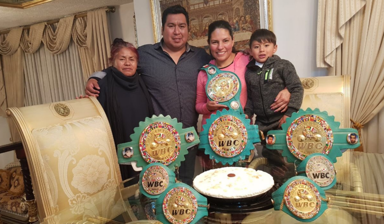 Ana María Torres ganó 24 peleas en su carrera / Foto: @LaGuerreraMx