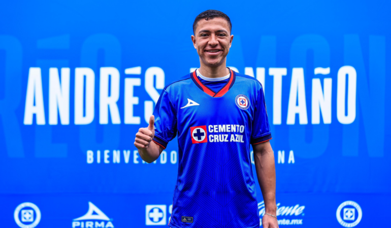 Andrés Montaño será el nuevo 10 de Cruz Azul / Foto: Luis Garduño