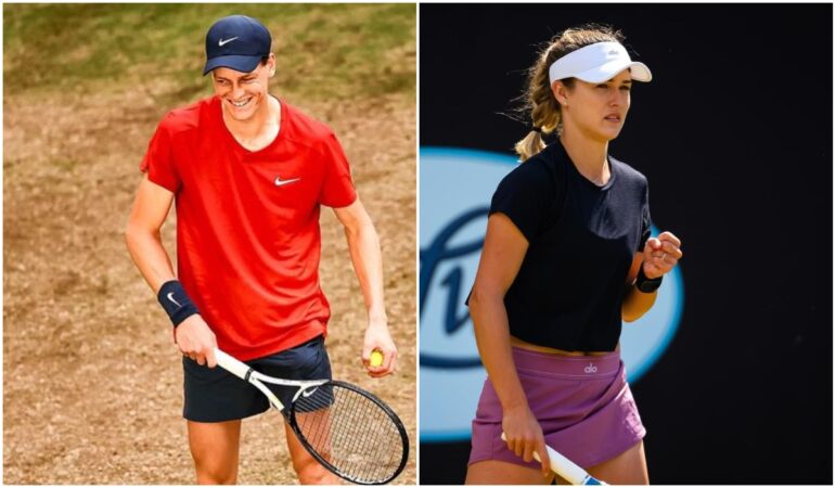 Anna Kalinskaya y Jannik Sinner ganaron en sus torneos / Foto: IG Jannik Snner