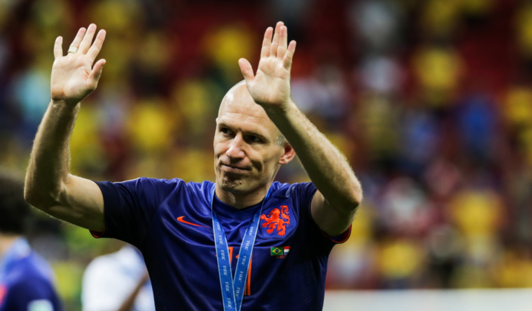 Arjen Robben logró un Subcampeonato y un tercer lugar en Mundiales con Países Bajos / Foto: Mexsport