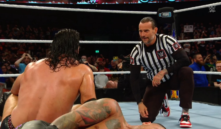 CM Punk regresó para arruinar la victoria de Drew McIntyre / Foto: Cortesía WWE