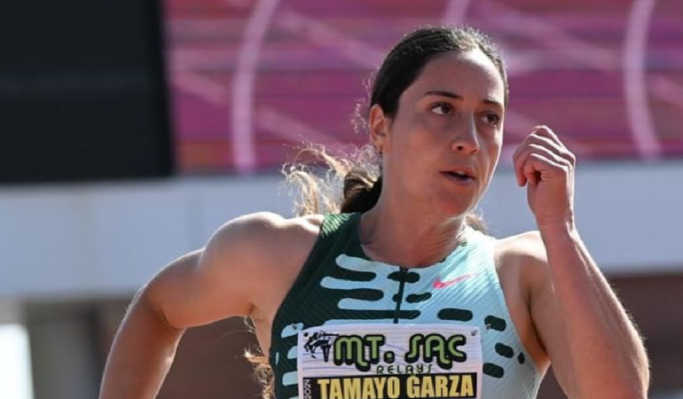 Cecilia Tamayo se acerca la marca olímpica foto_ @cecitamayog