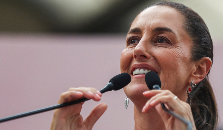 Claudia Sheinbaum tiene un reto deportivo foto_ Reuters