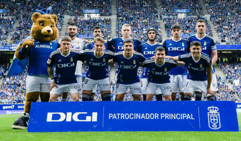 El Real Oviedo está cerca de ascender a LaLiga de España / Foto: IG Real Oviedo