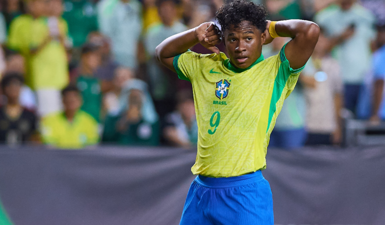 Endrick, la nueva promesa del futbol brasileño foto- Mexsport