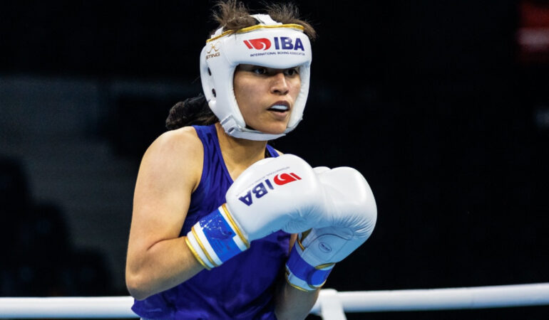 Fátima Herrera es una de las clasificadas a París 2024. FOTO: Federación Mexicana de Boxeo