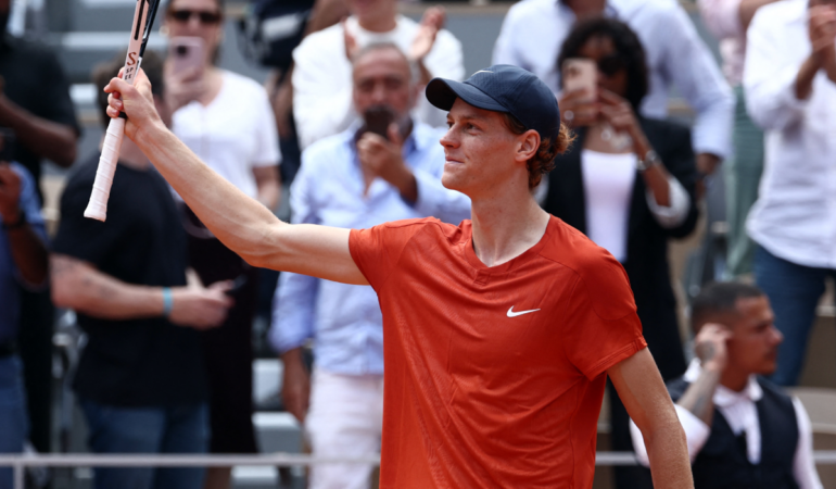 Jannik Sinner es el nuevo líder del ranking de la ATP / Foto: Reuters