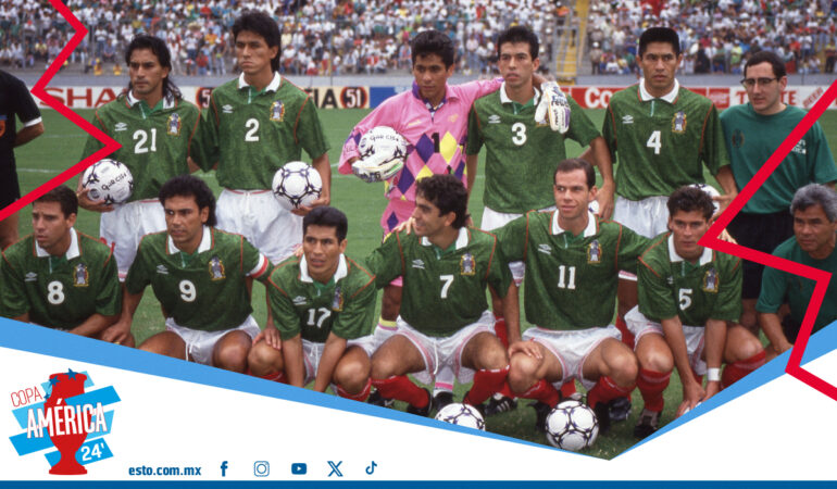 La participación de México en la Copa América 1993 fue histórica. FOTO: Mexsport