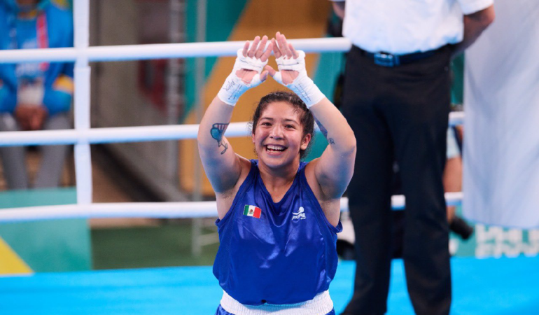 Las boxeadoras mexicanas aseguraron su boleto a Paris 2024. Foto: @COM_Mexico