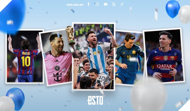 Lionel Messi celebra su cumpleaños