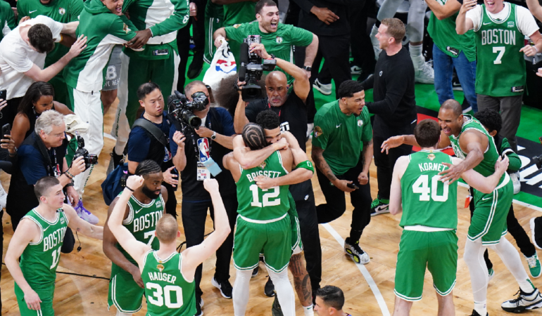 Los Boston Celtics son el equipo con más campeonatos de NBA / Foto: Reuters