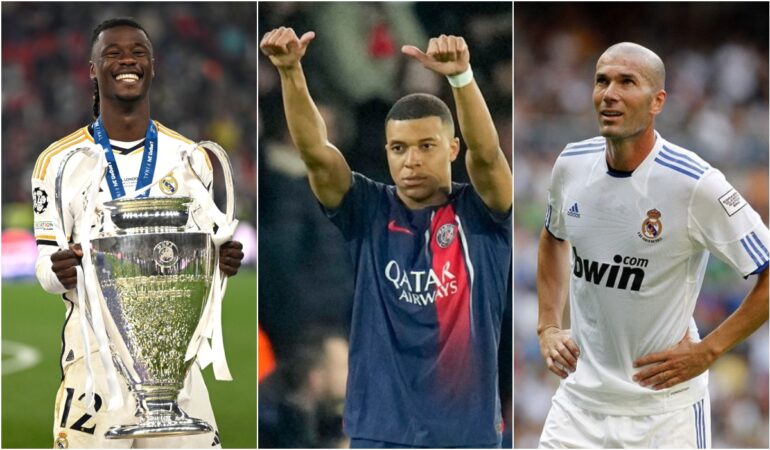 Los franceses que han jugado en el Real Madrid ahora con la llegada de Mbappé. Foto: Cortesía