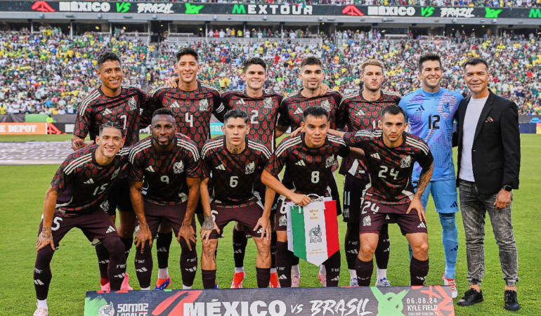 Los números de la playera de los jugadores mexicanos para la Copa América2024 foto- Mexsport