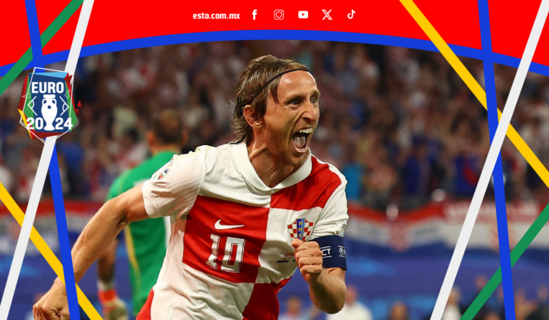 Luka Modric rompió un récord en la Eurocopa 2024 foto- Reuters