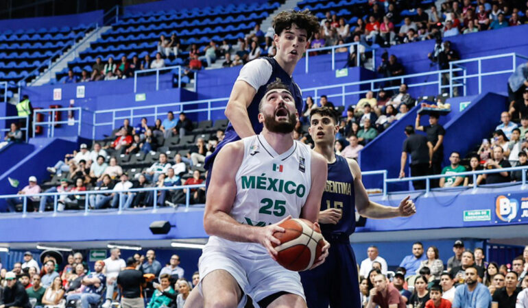 México de Basquetbol no pudo con Argentina. FOTO: Cortesía Cinthia Muñoz