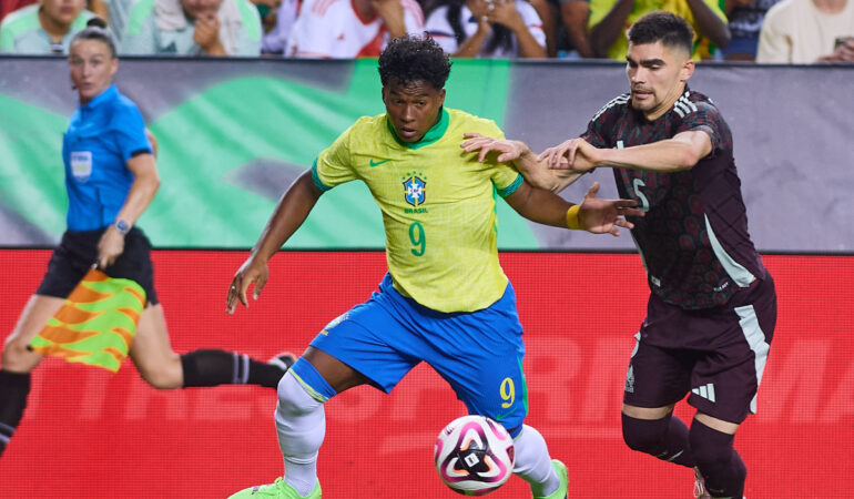 México perdió con Brasil antes de la Copa América. FOTO: Mexsport