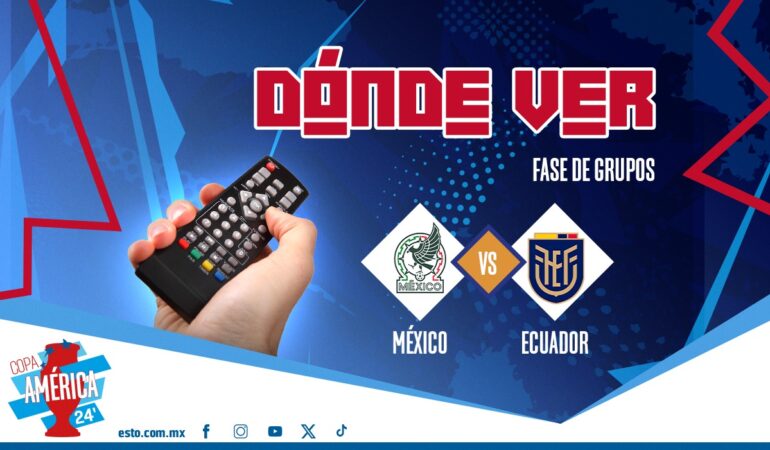 México y Ecuador se juegan su permanencia en la Copa América. FOTO: Especial
