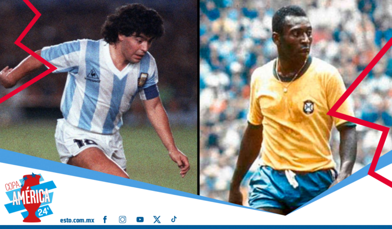 Pelé marcó ocho goles en la Copa América / Foto: Cortesía Conmebol