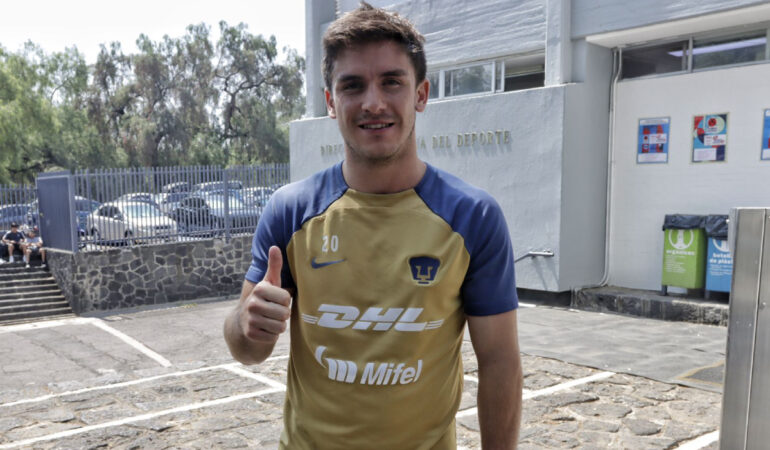 Santiago Trigos reportó con los Pumas. FOTO: Ramón Romero | ESTO