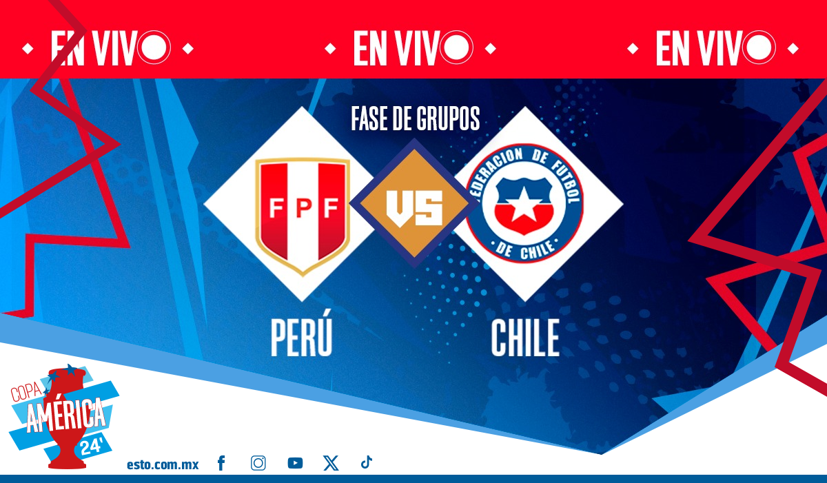 Perú vs Chile sigue EN VIVO y GRATIS el partido de la Copa América