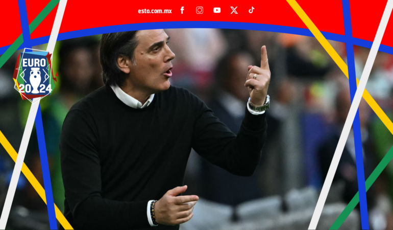 Vincenzo Montella, entrenador de Turquía humilló a guardia de seguridad en la Eurocopa 2024. Foto: AFP