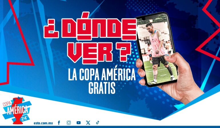 Donde ver la Copa América vía gratis. Arte: Noé Gómez